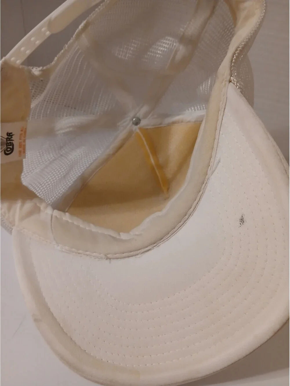 Vintage Pierce Arrow Theater Branson MO White Foam Rope Trucker Hat Snapback Cap